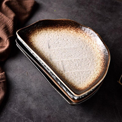 Sophisticated Japanese-Inspired Porcelain Plate Set for Elegant Dining - Très Elite