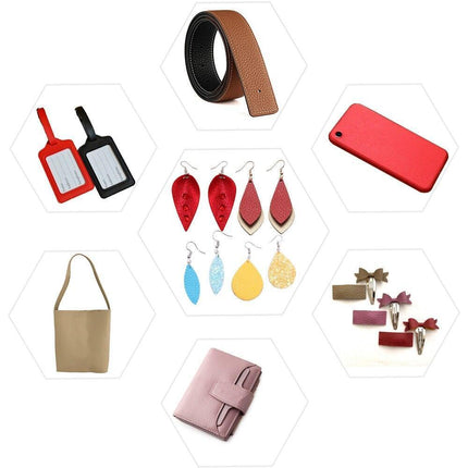 Sophisticated Lychee Textured Faux Leather for Creative DIY Endeavors - Très Elite