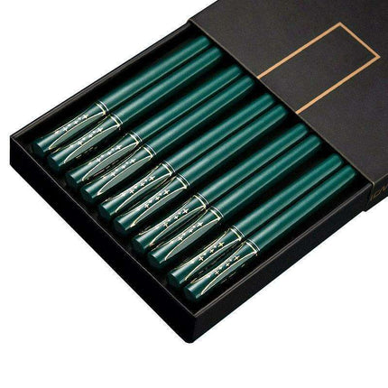 Sophisticated Non-Slip Japanese Chopsticks Set - 5 Elegant Pairs- Très Elite- Très Elite