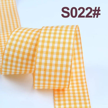 Sophisticated Plaid Grosgrain Ribbon Set for Elegant Gift Wrapping - Très Elite