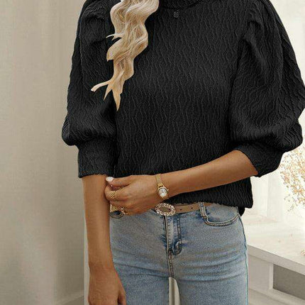 Sophisticated Puff Sleeve Top for Modern Women
