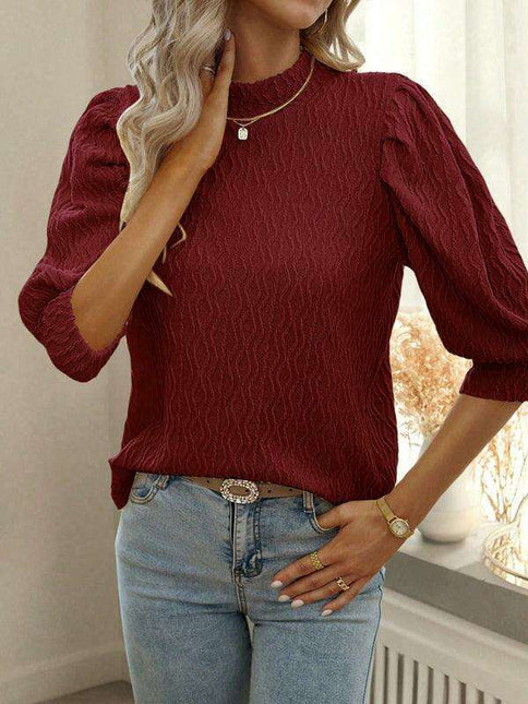 Sophisticated Puff Sleeve Top for Modern Women