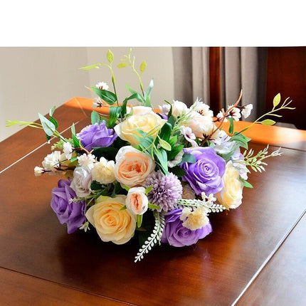 Sophisticated Round Floral Arrangement for Celebratory Events