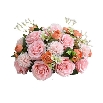 Sophisticated Round Floral Arrangement for Celebratory Events