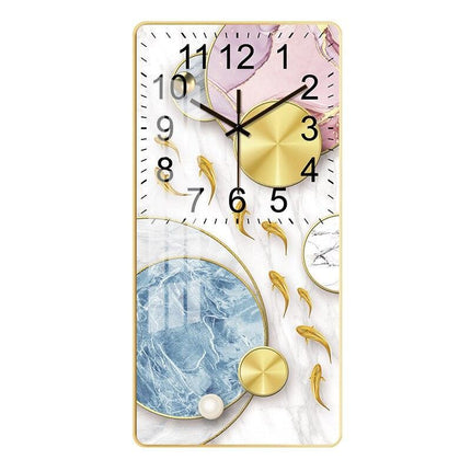 Sophisticated Silent Quartz Wall Clock - Elevate Your Space - Très Elite