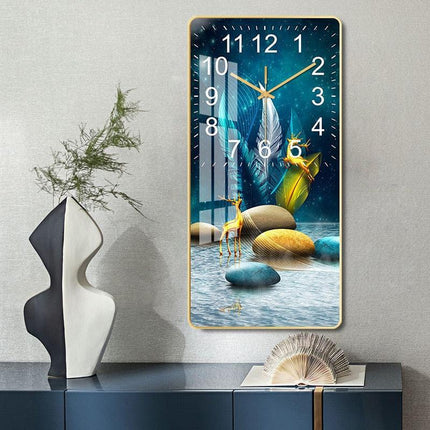 Sophisticated Silent Quartz Wall Clock - Elevate Your Space - Très Elite