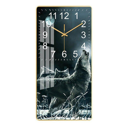 Sophisticated Silent Quartz Wall Clock - Elevate Your Space - Très Elite