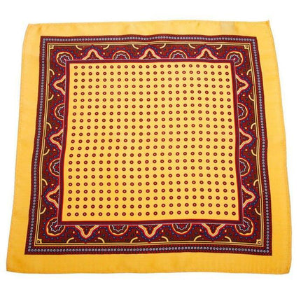 Sophisticated Silk Pocket Square Set in a Luxurious Gift Box - Très Elite