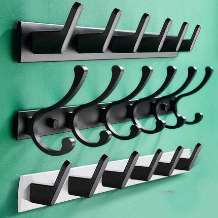 Space-Saving Aluminum Hook Organizer: Efficient and Stylish Storage for Any Room - Très Elite