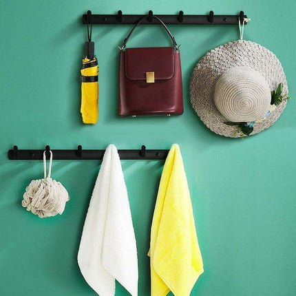 Space-Saving Aluminum Hook Organizer: Efficient and Stylish Storage for Any Room - Très Elite
