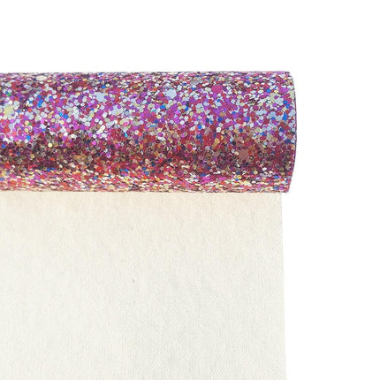 Sparkle & Shine: Luxurious Faux Leather Roll for Creative Crafting - Très Elite