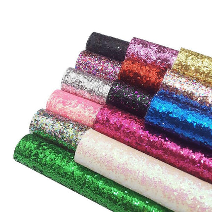 Sparkle & Shine: Luxurious Faux Leather Roll for Creative Crafting - Très Elite