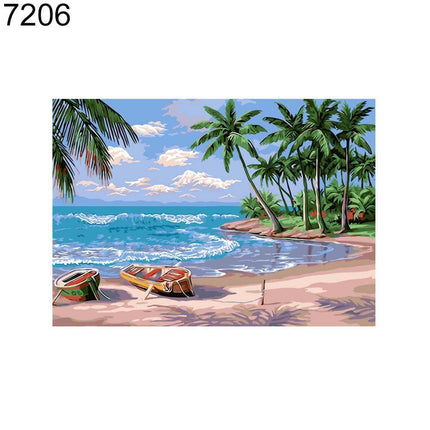 Sparkling Animal and Landscape DIY Diamond Art Kit for Home Decor - Très Elite
