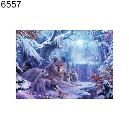 Sparkling Animal and Landscape DIY Diamond Art Kit for Home Decor - Très Elite