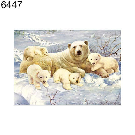Sparkling Animal and Landscape DIY Diamond Art Kit for Home Decor - Très Elite