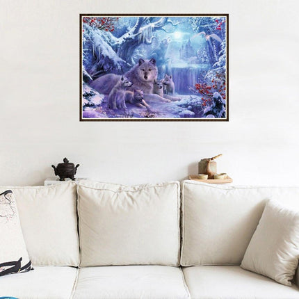 Sparkling Animal and Landscape DIY Diamond Art Kit for Home Decor - Très Elite