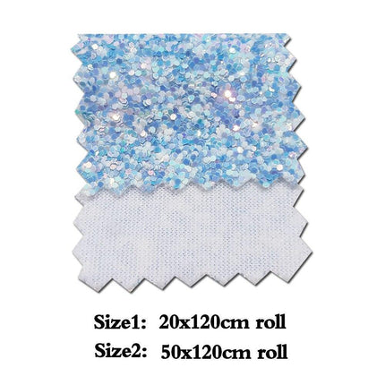 Sparkling Chunky Glitter Fabric Roll - Create a Crafting Fantasy - Très Elite