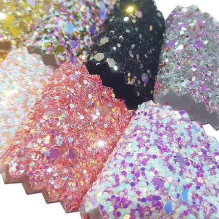 Sparkling Chunky Glitter Fabric Roll - Create a Crafting Fantasy - Très Elite