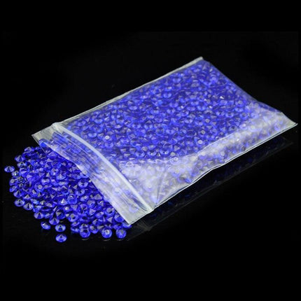 Sparkling Clear Acrylic Crystal Gemstones - 2000-Piece Set for Elegant Event Decoration - Très Elite