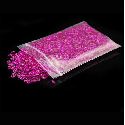 Sparkling Clear Acrylic Crystal Gemstones - 2000-Piece Set for Elegant Event Decoration - Très Elite