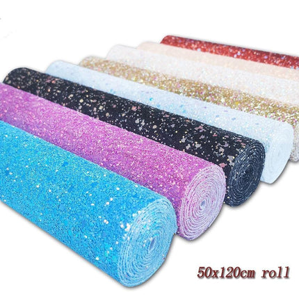 Sparkling DIY Accessory Design Kit - Unleash Your Creativity with Glamorous Glitter Fabric - Très Elite
