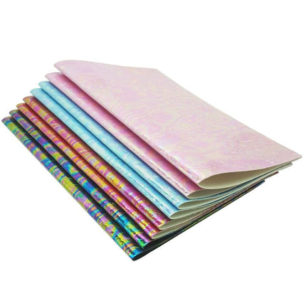 Sparkling Eco-Friendly Faux Leather Craft Kit - Customizable and Colorful Accents - Très Elite