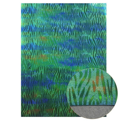 Sparkling Eco-Friendly Faux Leather Craft Kit - Customizable and Colorful Accents - Très Elite