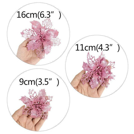 Sparkling Holiday Floral Collection - Set of 5 - Très Elite