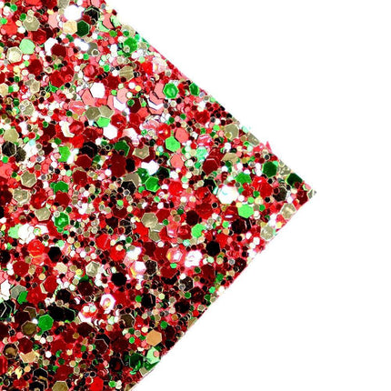 Sparkling Holiday Glitter Fabric Roll - XL Size for Creative Crafts - Très Elite