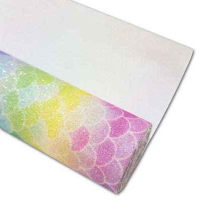 Sparkling Mermaid Glitter Fabric for Enchanting DIY Creations! - Très Elite