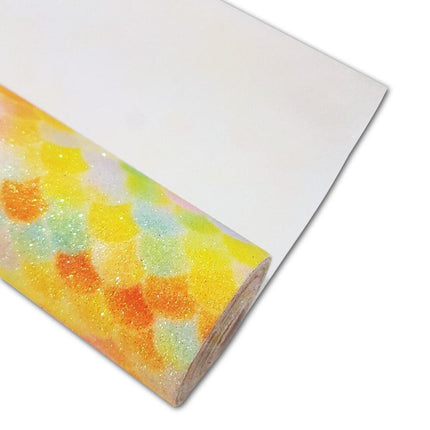 Sparkling Mermaid Glitter Fabric for Enchanting DIY Creations! - Très Elite