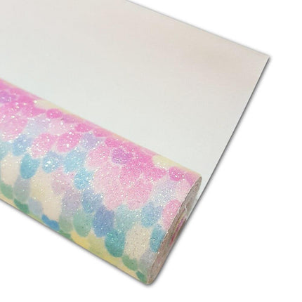 Sparkling Mermaid Glitter Fabric for Enchanting DIY Creations! - Très Elite