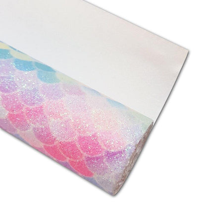Sparkling Mermaid Glitter Fabric for Enchanting DIY Creations! - Très Elite