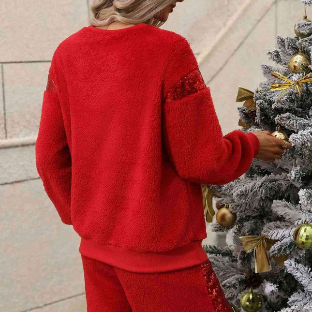 Sparkling Sequin Lounge Set