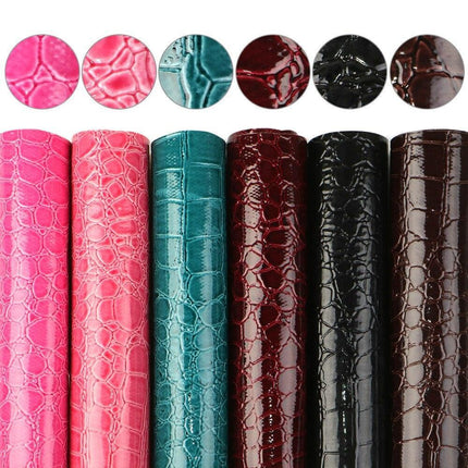 Sparkling Synthetic Leather Crafting Set with Innovative Cutting Techniques - Très Elite