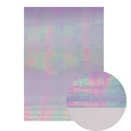 Sparkling Violet Faux Leather Fabric - A Must-Have for Dazzling DIY Projects