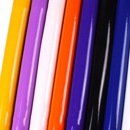 Sparkling Waterproof Glitter PVC Fabric for Creative DIY Projects - 10" x 13", 0.4mm Thickness..