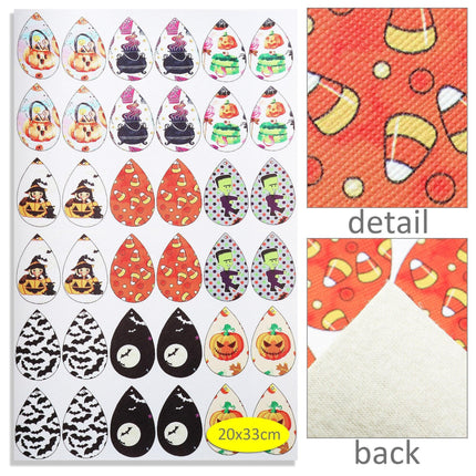 Spooky Season Cartoon Leather DIY Craft Kit: Creative Project Bundle - Très Elite