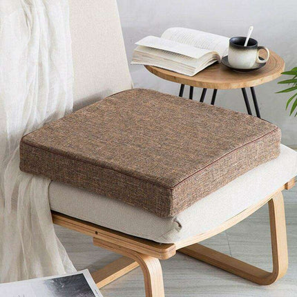 Square Seat Cushion Set: Comfort, Style, and Non-Slip Support in Multiple Sizes and Colors - Très Elite