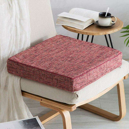 Square Seat Cushion Set: Comfort, Style, and Non-Slip Support in Multiple Sizes and Colors - Très Elite