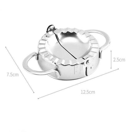 Stainless Steel Dumpling & Pie Maker Kit with Essential Baking Tools - Très Elite