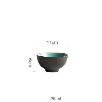 Stunning Ocean Blue Ceramic Dinnerware Set with Elegant Ice Crackle Finish - Complete Table Collection - Très Elite