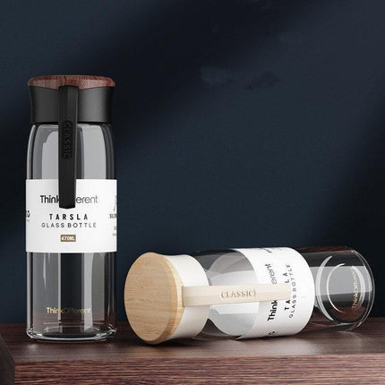 Stylish 470ml Borosilicate Glass Tea Infuser Set - The Perfect Gift for Tea Lovers - Très Elite