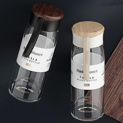 Stylish 470ml Borosilicate Glass Tea Infuser Set - The Perfect Gift for Tea Lovers - Très Elite
