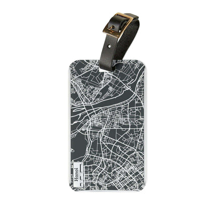 Stylish Acrylic Travel Tag for the Fashion-Forward Explorer - Très Elite