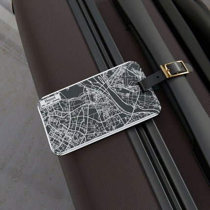 Stylish Acrylic Travel Tag for the Fashion-Forward Explorer - Très Elite