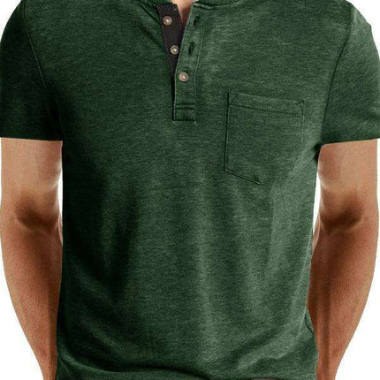 Stylish Comfort: Jakoto Men's Solid Color T-Shirt with Trendy Dropped Shoulder Sleeves - Très Elite