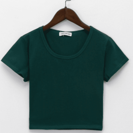 Stylish Cotton Blend Women's Summer Tee with Trendy Design