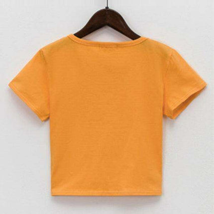 Stylish Cotton Blend Women's Summer Tee with Trendy Design