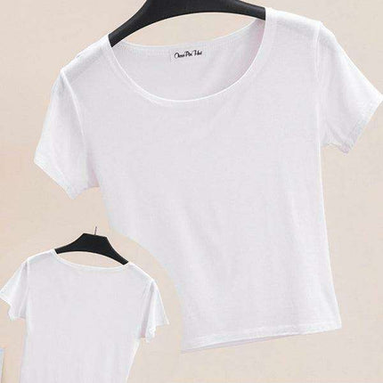 Stylish Cotton Blend Women's Summer Tee with Trendy Design